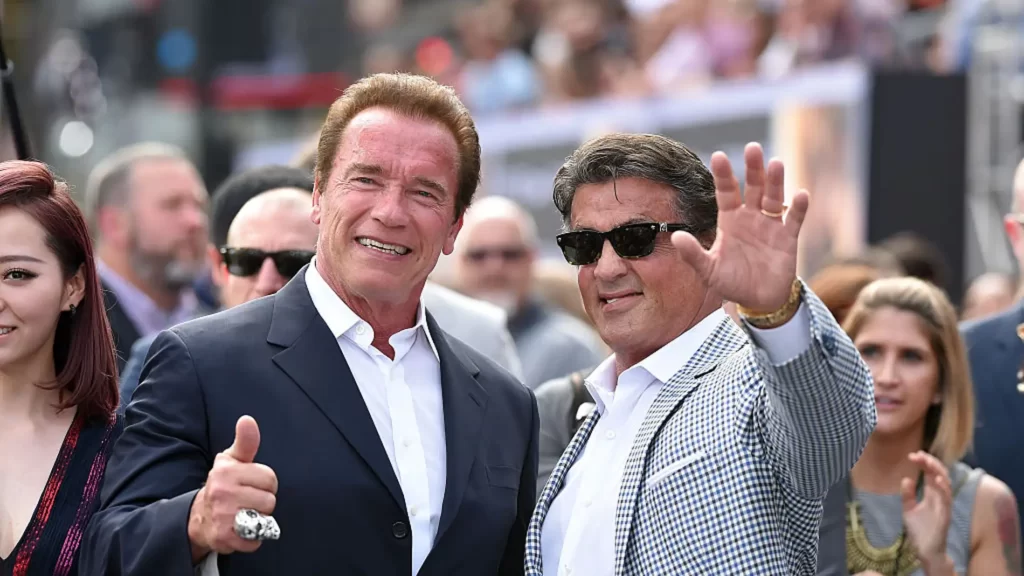 Arndol Schwarzenegger ve Sylvester Stallone